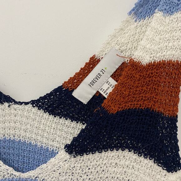 Forever 21 Striped Knit Tank Size 0X - Picture 2 of 5